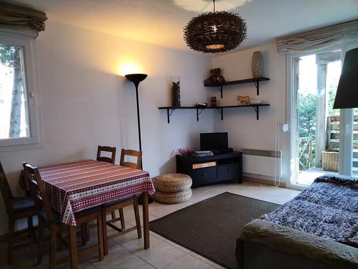 Apartamento entero, Muy bonita cabaña T2 con vista al jardín bosque in Les Angles, Parque Natural Regional de los Pirineos Catalanes