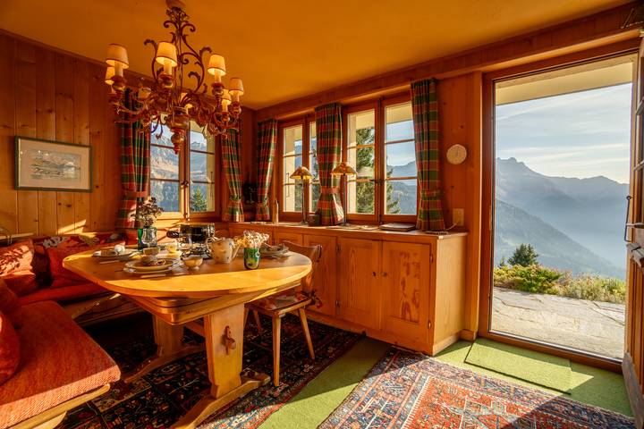 Gîte pour 7 personnes, avec Balcon et Balcon/Terrasse ainsi que Terrasse et Jardin à Gryon - 2