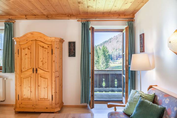 Bauernhof für 4 Personen, mit Balkon und Garten sowie Sauna