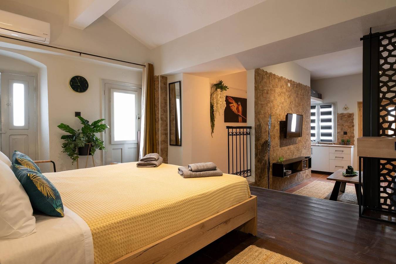 Villa für 4 Personen mit Balkon in Ano Symi, Rhodos