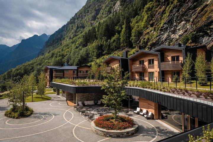 Location de vacances pour 4 personnes, avec Jardin à Riva Valdobbia