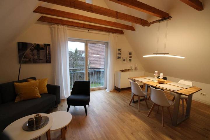 Ferienwohnung für 2 Personen, mit Balkon und Ausblick in Landsberg am Lech