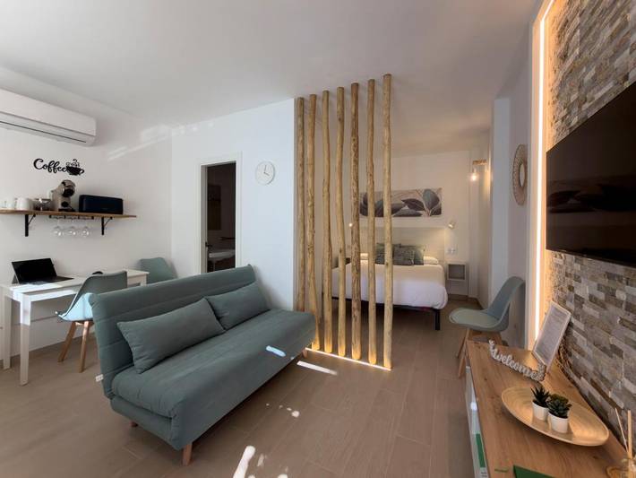 Apartament wakacyjny dla 2 osób, z Widok w Genalguacil