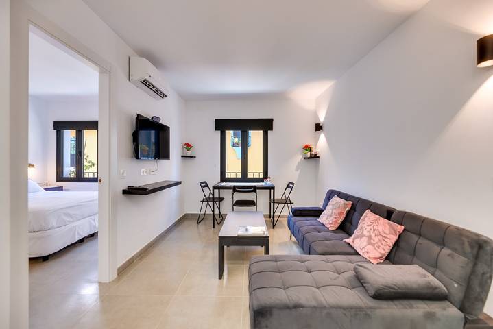 Apartament wakacyjny dla 3 osób, z balkon w Marbella