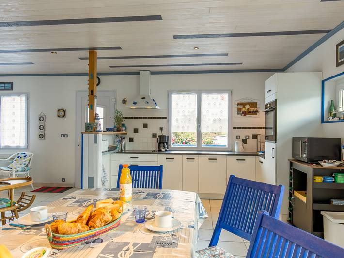 Location de vacances pour 8 personnes, avec jardin et terrasse à Lampaul-Plouarzel - 3