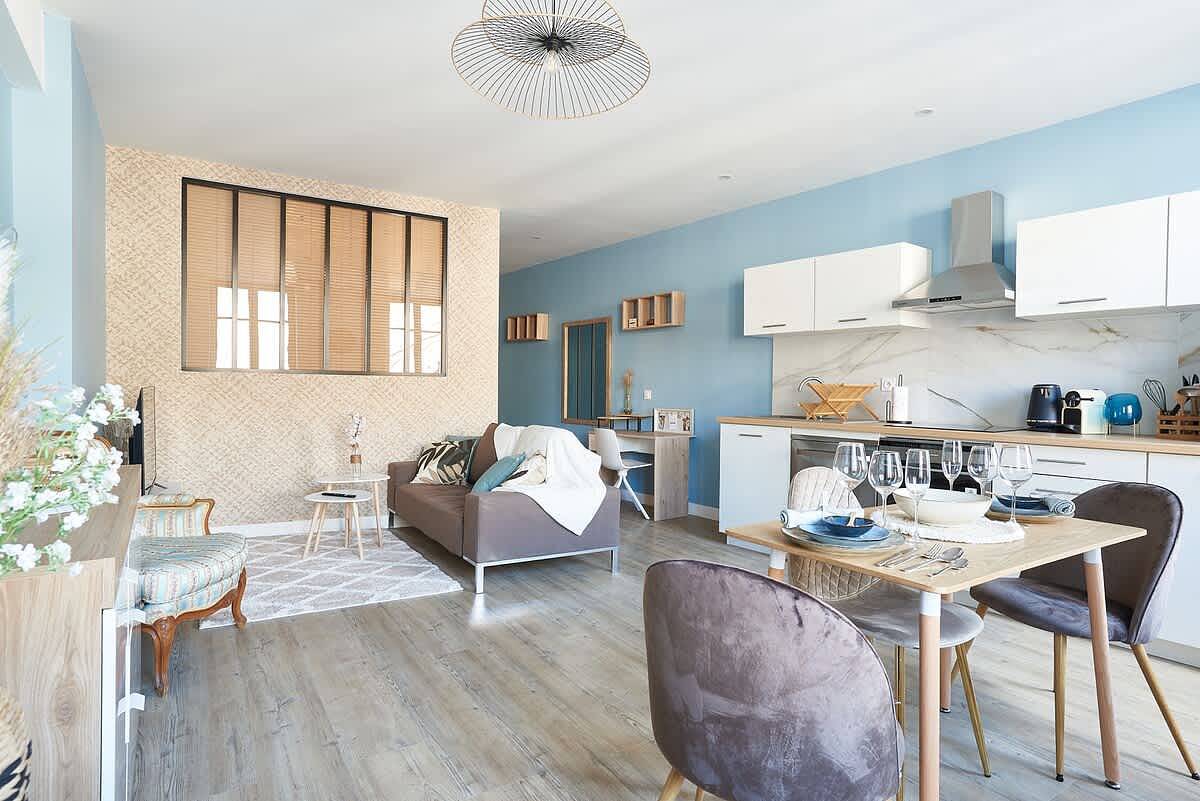 Apartamento entero, Cozy stay facing Les Halles - A/C in Béziers, Côte d'Améthyste