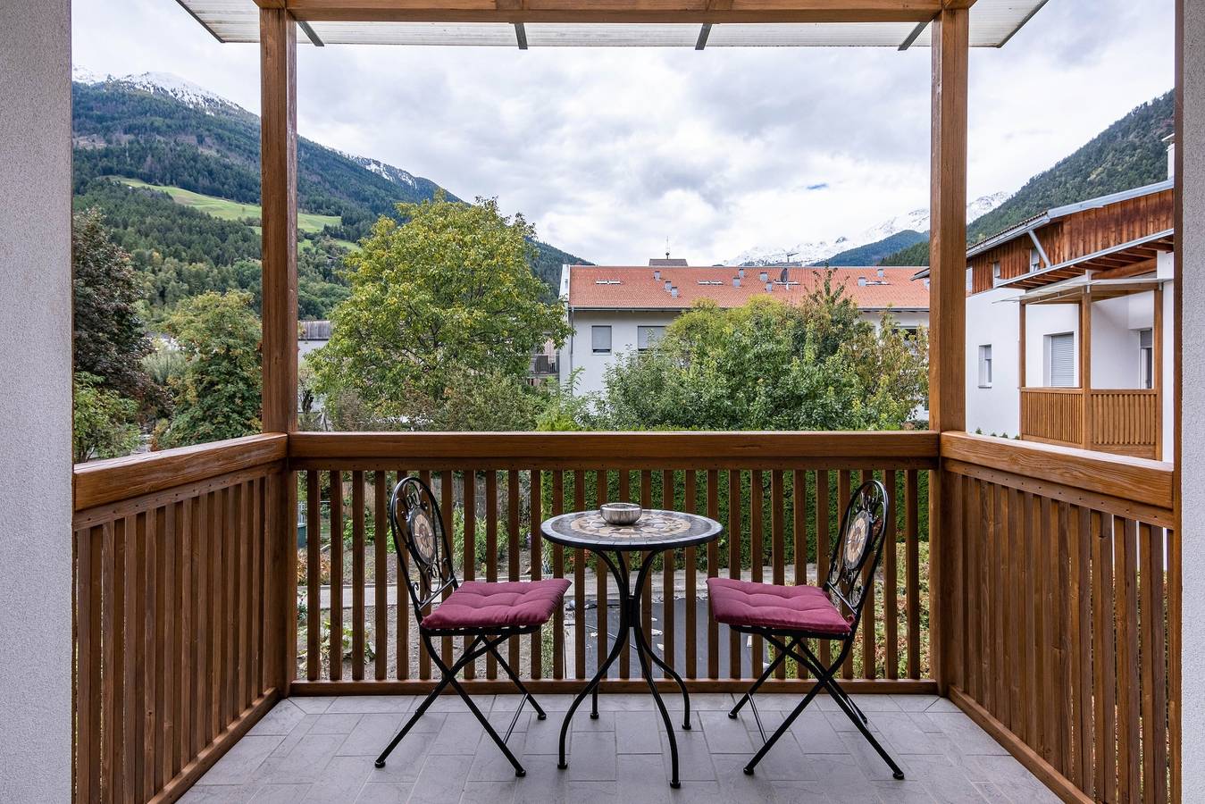 Ganze Wohnung, Ferienwohnung 'Ferienwohnung Hans' mit Bergblick, Balkon und Wi-Fi in Prad am Stilfser Joch, Nationalpark Stilfser Joch