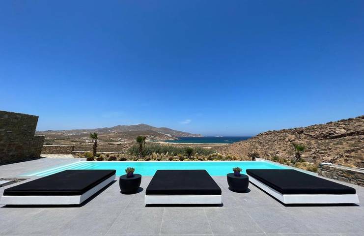 Villa für 5 Personen, mit Whirlpool und Pool sowie Garten auf Mykonos