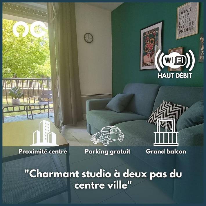 Apartamento de vacaciones para 2 personas, con balcón - 1