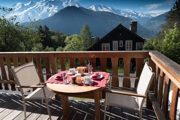 Location de vacances pour 9 personnes, avec vue et jardin dans Plateau d'Assy - 4