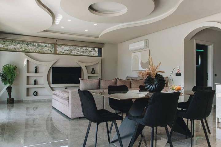 Villa für 6 Personen mit Balkon in Katastari, Alykes
