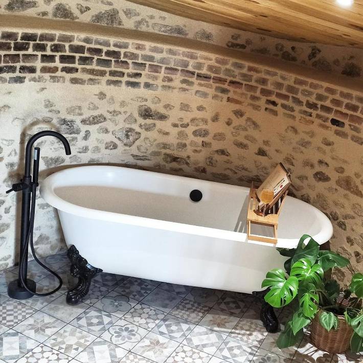 Maison de vacances pour 5 personnes, avec vue et jardin