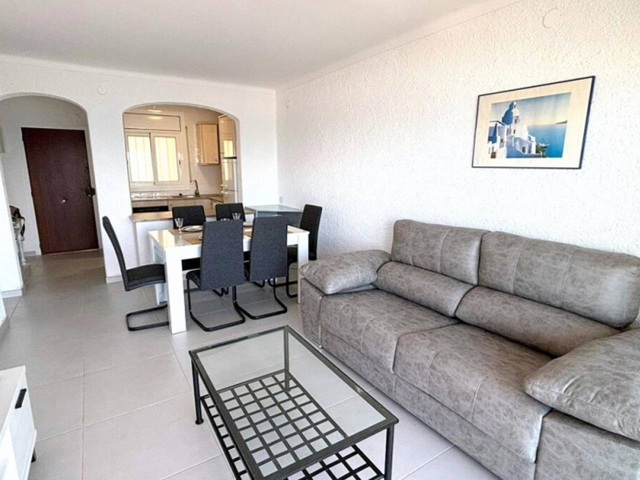 Geheel appartement, Vakantieappartement voor 6 personen met terras in Roses, Upper Empordà