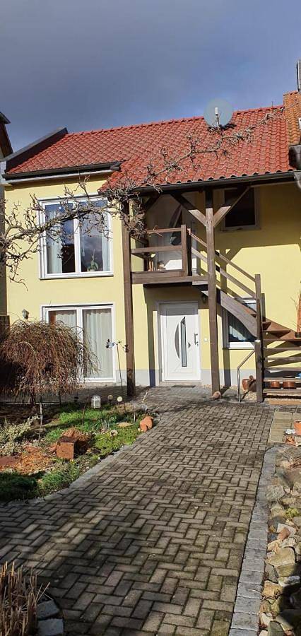 Ferienwohnung für 6 Personen, mit Balkon und Terrasse sowie Garten und Ausblick in Timmenrode