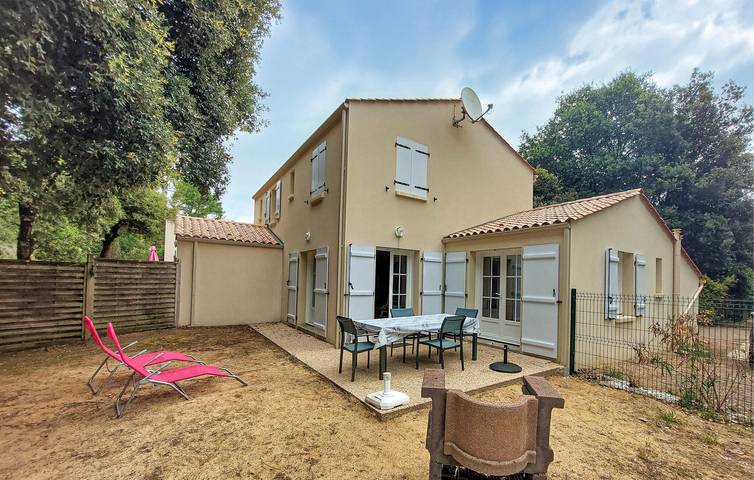 Maison de vacances pour 6 personnes, avec terrasse et vue à Jard-sur-Mer