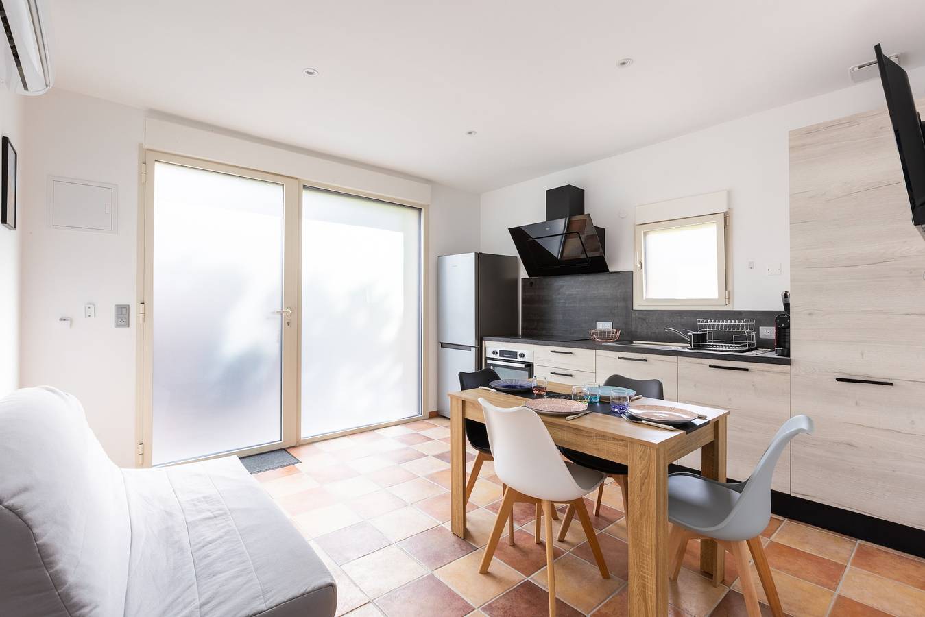Ganze Wohnung, Appartement 'A Casa Assulanata Cinto' mit Bergblick, Wlan und Klimaanlage in Santa-Reparata-di-Balagna, Calvi und Umgebung