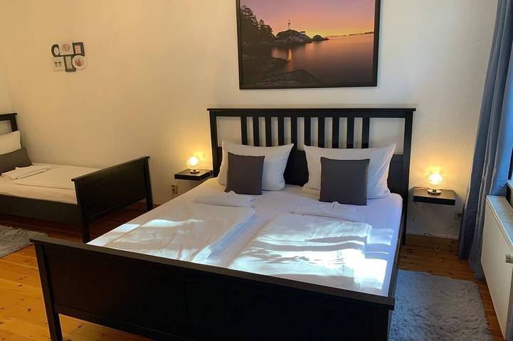 Ferienwohnung für 8 Personen, mit Garten und Balkon sowie Sauna in Gehlsdorf - 3