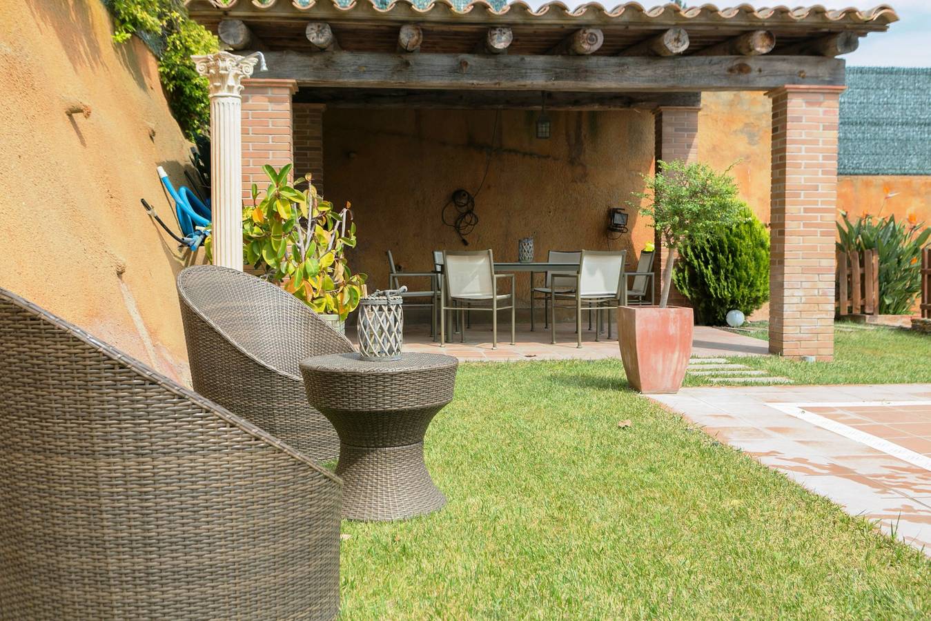 Chalet voor 6 personen met terras in Residencial Begur, Begur