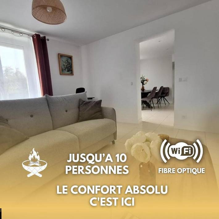 Villa pour 10 personnes, avec vue et jardin
