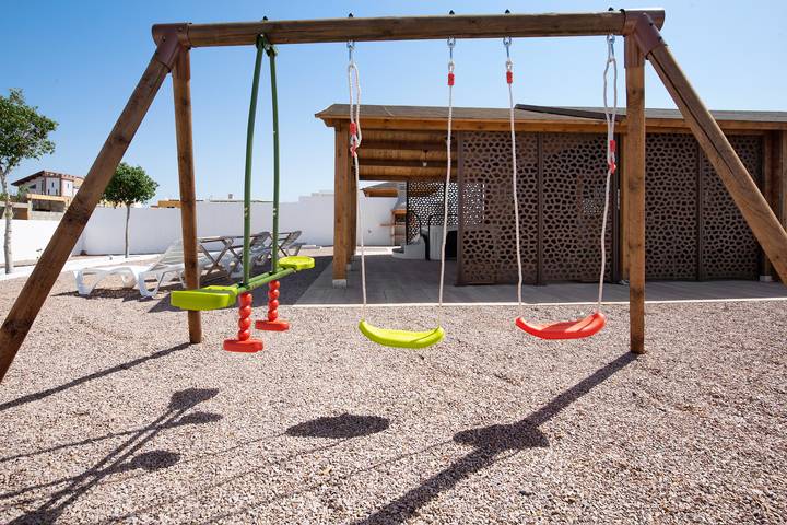 Cabaña de madera para 4 personas, con jardín en Fuerteventura - 4