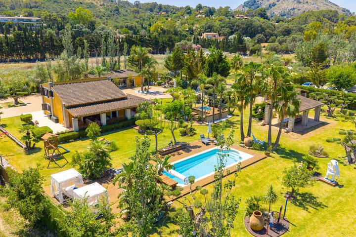 Finca mit Whirlpool für 8 Personen, mit Garten und Sauna sowie Whirlpool, mit Haustier in Alcúdia - 4