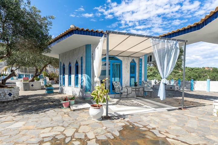 Bungalow per 2 persone, con giardino e balcone in Grecia
