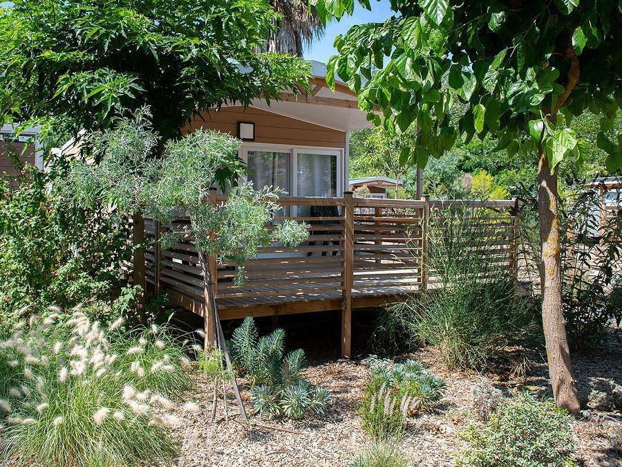 Camping Sunelia Les Sablons - Mobilhome 2 personnes - Sunelia Mh Prestige 1 Ch 1 Sdb in Portiragnes Plage, Portiragnes