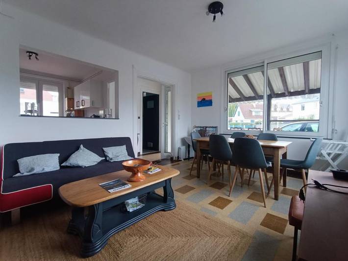 Maison de vacances pour 4 personnes, avec terrasse, animaux acceptés à Ouistreham