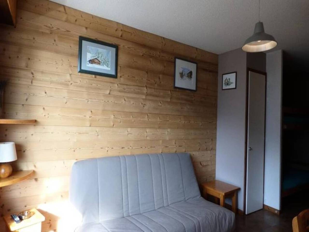 Ganze Wohnung, Studio in Grand-Bornand mit Bergblick in Le Grand-Bornand, Annecy und Umgebung