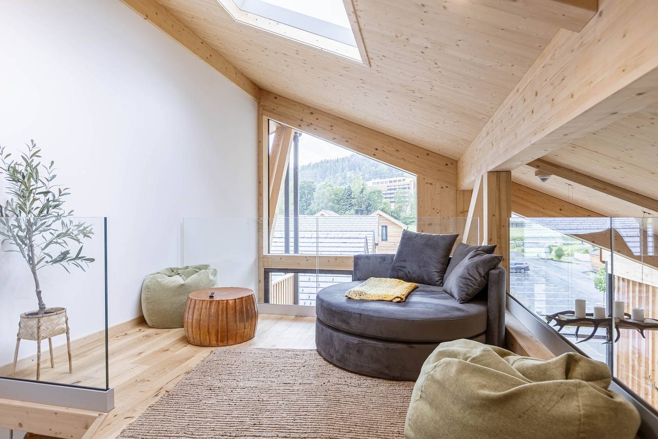 Ganze Wohnung, Penthouse # 4b mit Sauna & Außenbadewanne in St. Georgen ob Murau, Sankt Georgen am Kreischberg