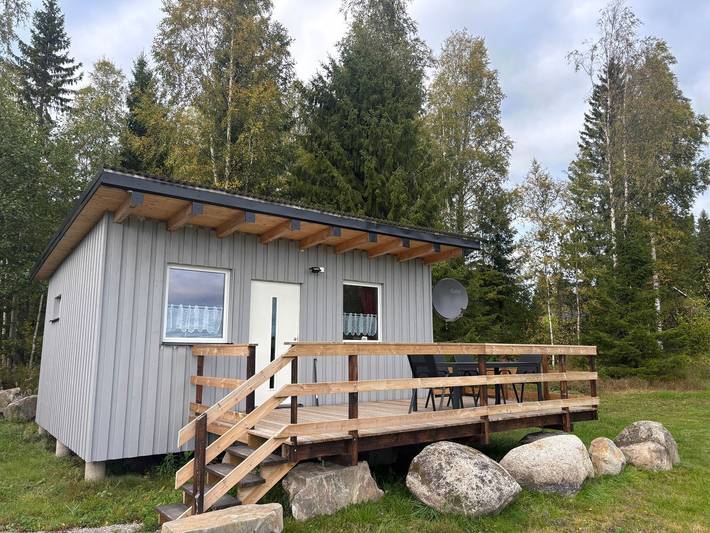 Stuga Långban – Holiday Home Directly by the Lake in Värmland in Långban, Värmland