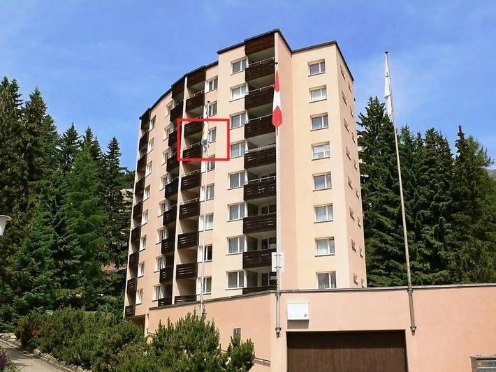 Ferienwohnung für 2 Personen, mit Balkon und Sauna in Davos - 2
