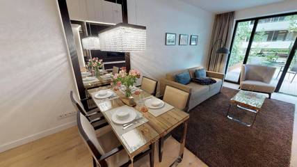 Ferienwohnung für 4 Personen, mit Sauna und Terrasse, mit Haustier in Timmendorfer Strand