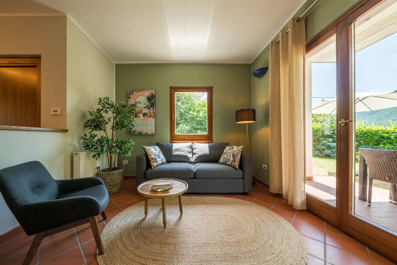 Ganze Wohnung, Ferienwohnung für 6 Personen mit Terrasse in Idro, Gardasee-Berge