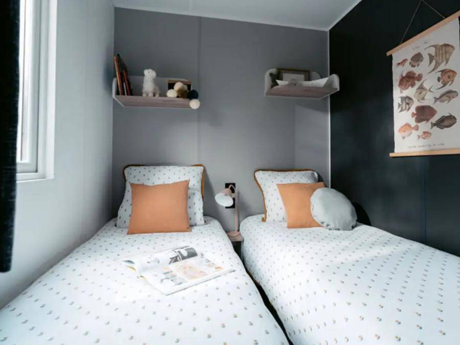 Camping La Saline - Mobilheim 4 personen - Igel in Arc-et-Senans, Doubs