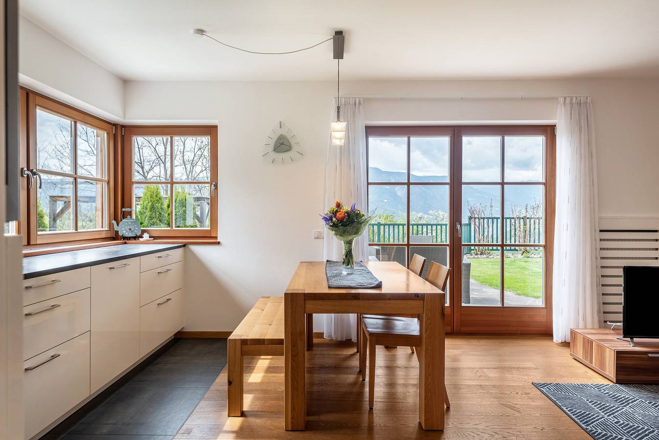 Ganze Wohnung, Ferienwohnung "Santner" mit Bergblick, Terrasse & Wlan in Völs am Schlern, Dolomiti Superski