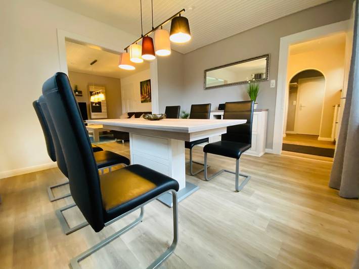 Ferienhaus für 8 Personen, mit Balkon und Terrasse sowie Garten in Bad Fallingbostel