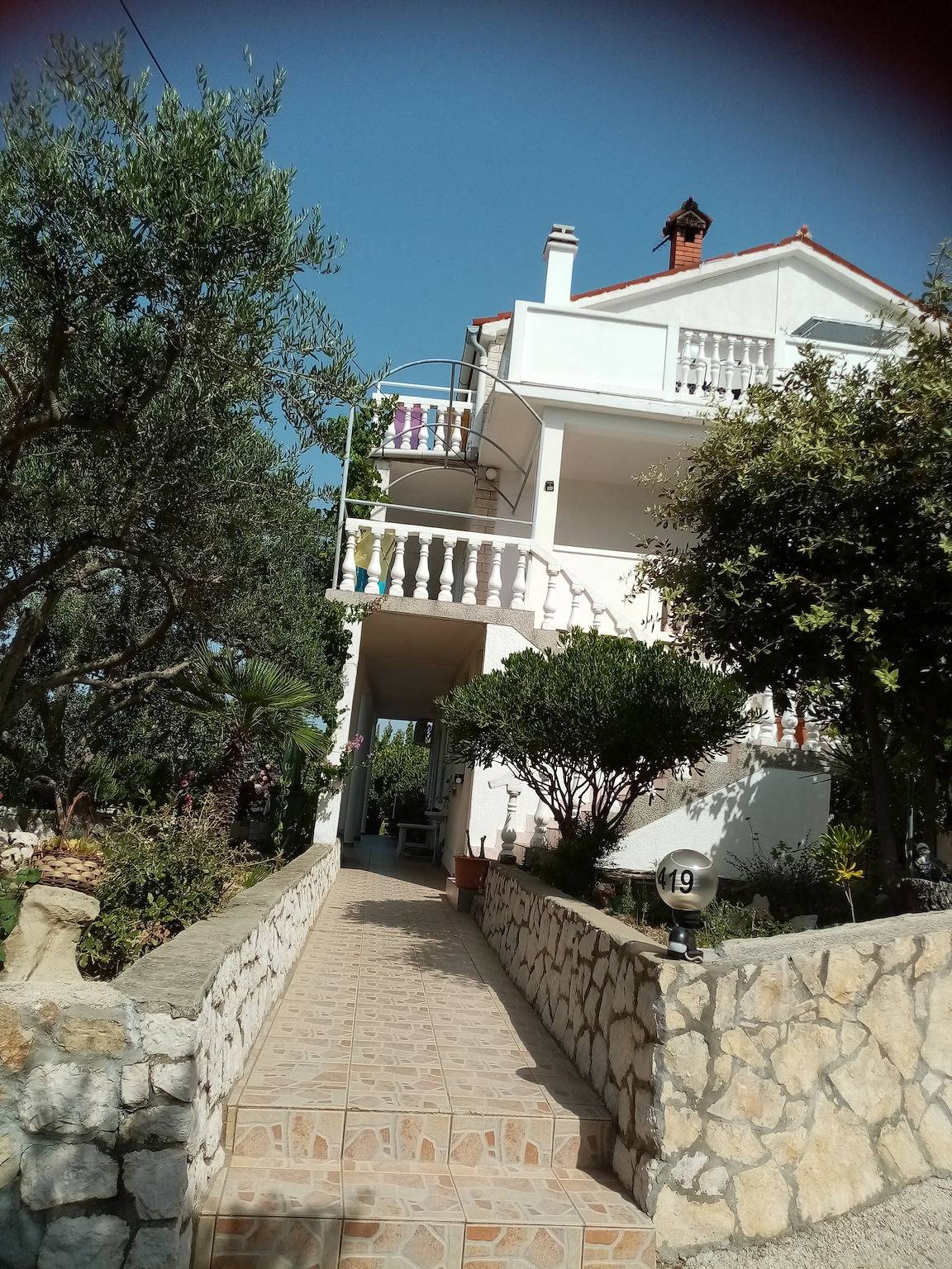 Entire apartment, One bedroom apartment with terrace and sea view Lopar, Rab A-19896-a in Lopar, Rab