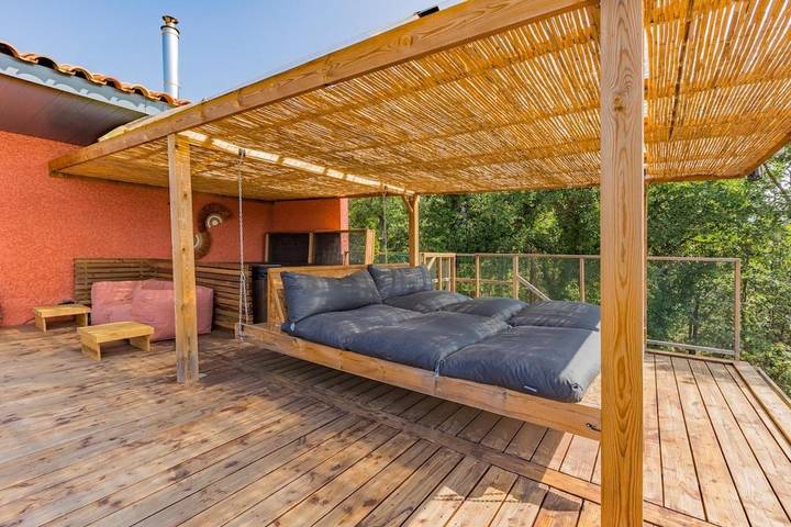 Location de vacances pour 6 personnes, avec jardin et sauna ainsi que piscine et jacuzzi à Bosc - 4
