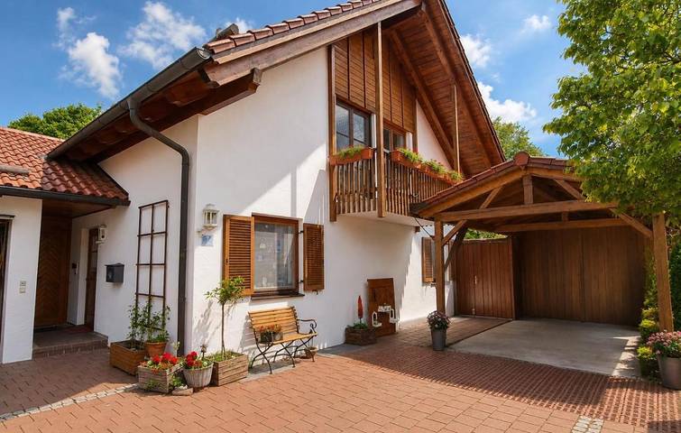 Ferienwohnung für 6 Personen, mit Terrasse und Ausblick, mit Haustier