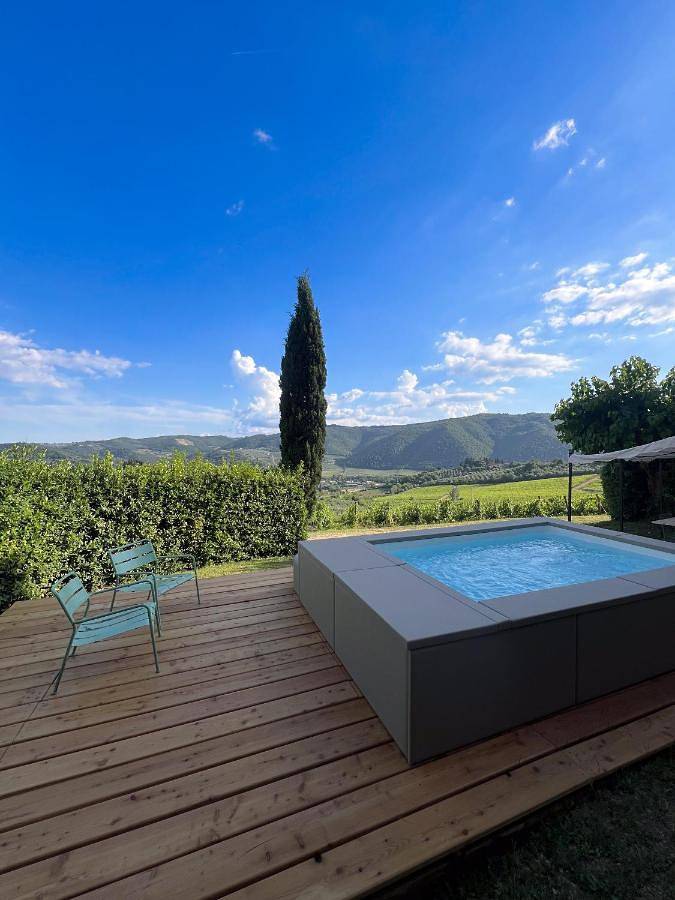 Gîte pour 4 personnes, avec jardin ainsi que vue et piscine à Pontassieve - 4