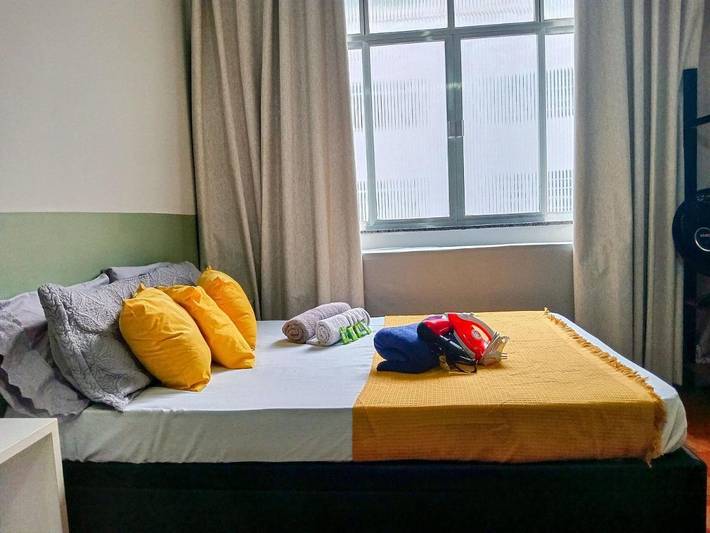 Casas e apartamentos de temporada para 4 pessoas, com terraço, adaptado a crianças em Flamengo