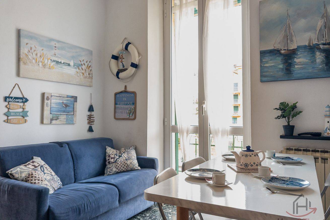 Appartamento intero, [Family Space] Spiagge 900m • Wifi • Smart Tv in Varazze (Città), Varazze