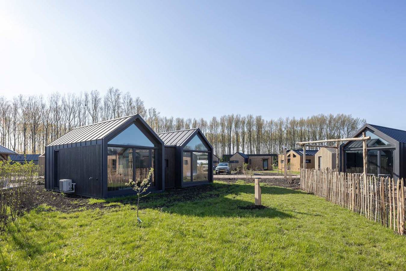 Blockhütte für 6 Personen mit Garten in Oud Ade, Südholland
