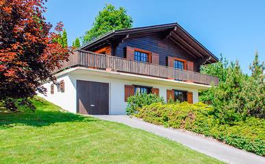 Ferienhaus für 6 Personen, mit Ausblick und Balkon in der Schweiz