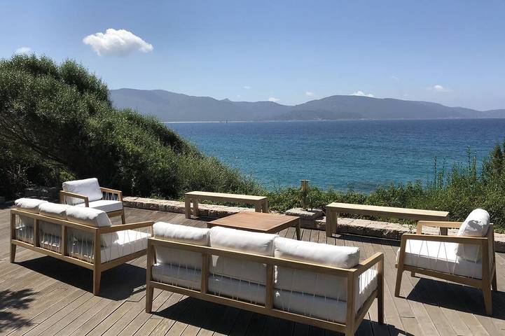 Villa pour 10 personnes, avec jardin et terrasse à Olmeto