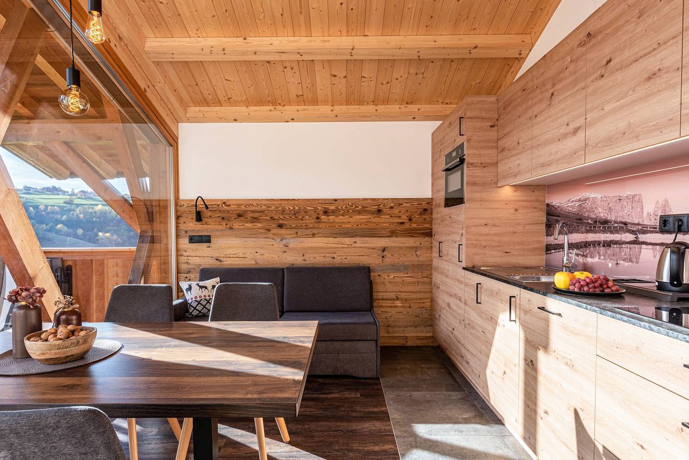 Geheel appartement, Vakantie Appartement "Zu Grof Morgenrot" in Kastelruth, Dolomiti Superski