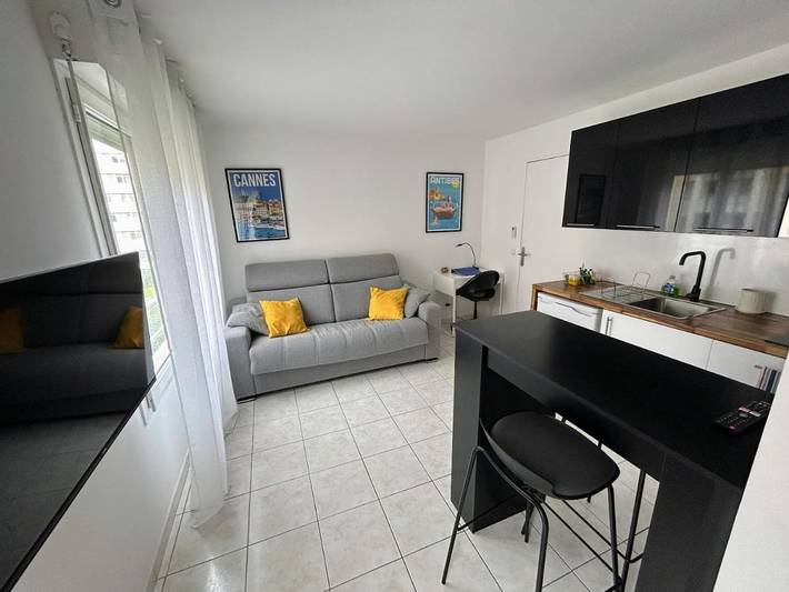 Gîte pour 2 personnes, avec balcon dans Plage Carras Nice - 2