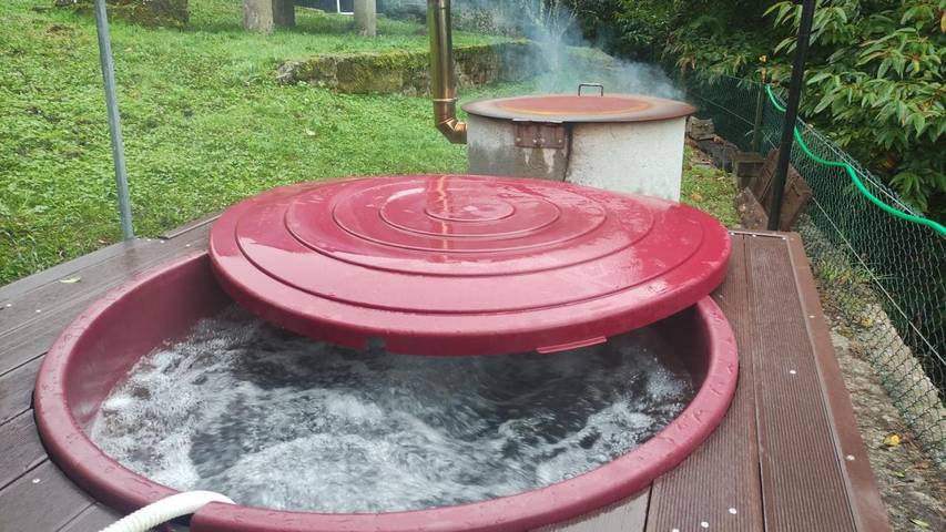 Casa de vacaciones para 6 personas, con piscina y sauna además de vistas y jardín, Se admiten mascotas en Comarca de Pontevedra - 3