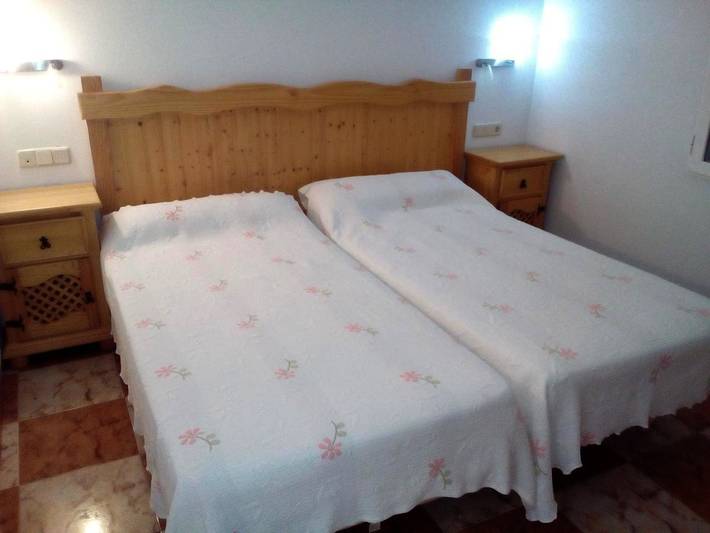 Apartamento para 2 personas, con jardín en Ossa de Montiel